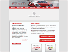 Tablet Screenshot of eurospecsport.com